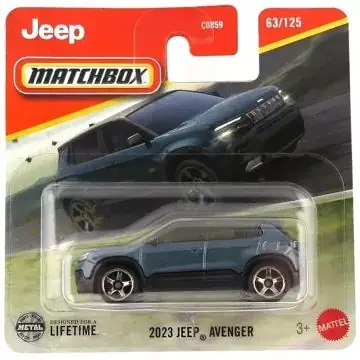 Matchbox kisautó - 2023 Jeep Avenger Bestseller