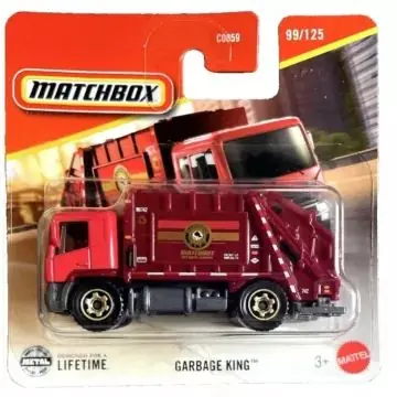 Végkiárusítás Matchbox kisautó - Garbage King