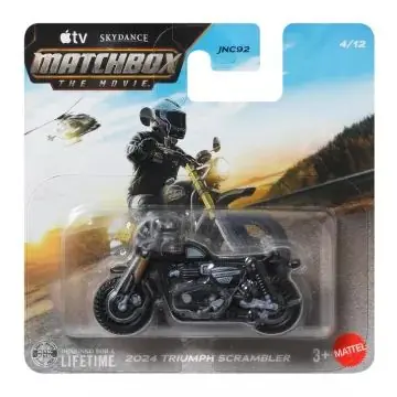 Rendeld meg most Matchbox Kisautó 2024 Triumph Scrambler