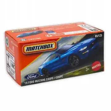 Matchbox Kisautó papírdobozban 19 Ford Mustang Coupe Bestseller