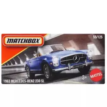 Matchbox Kisautó papírdobozban 1963 Mercedes-Benz 230 SL Szuper akció