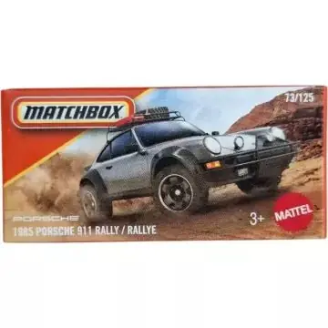 Különleges ajánlat Matchbox Kisautó papírdobozban 1985 Porsche 911 Rally