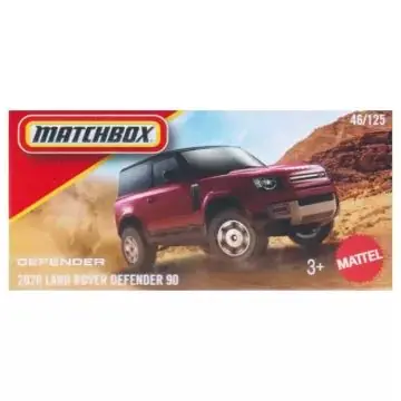 Biztonságos vásárlás Matchbox Kisautó papírdobozban 2020 Land Rover Defender 90