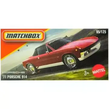 Rendeld meg most Matchbox Kisautó papírdobozban 71 Porsche 914