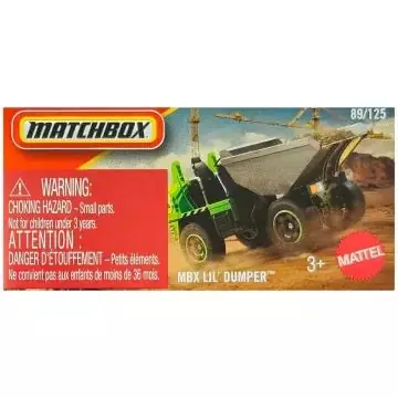Matchbox Kisautó papírdobozban MBX Lil Dumper Szuper akció