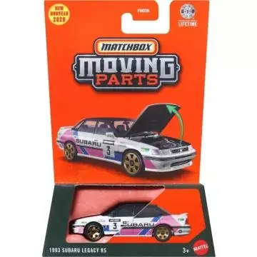 Expressz kézbesítés Matchbox Moving Parts kisautó 1993 Subaru Legacy RS