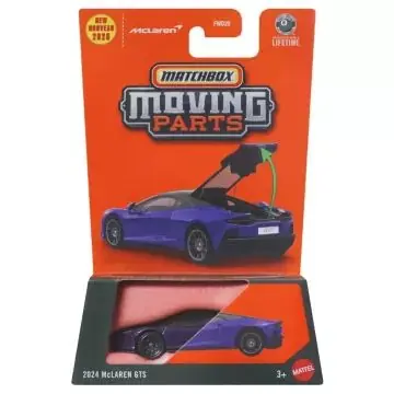 Csak ma Matchbox Moving Parts kisautó 2024 McLaren GTS