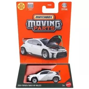 Matchbox Moving Parts kisautó 2024 Toyota Yaris GR Rally2 Csak ma