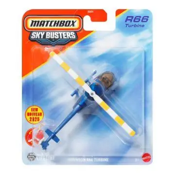 Olcsóbb Matchbox Robinson R66 Turbine repülő