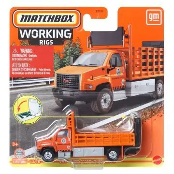 Matchbox Working Rigs - GMC 3500 Attenuator Truck kisautó Rendeld meg most