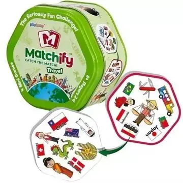Olcsó Matchify Párosító kártyajáték - Utazás