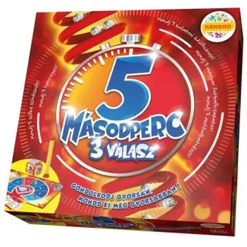 Legnépszerűbb Megableu 5 másodperc 3 válasz társasjáték