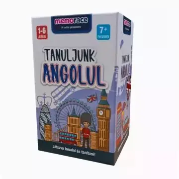 Expressz szállítás Memorace Tanuljunk angolul társasjáték
