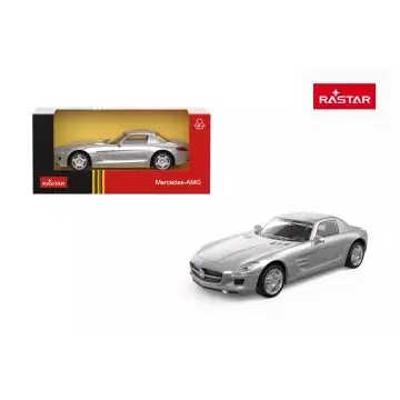 Mercedes-Benz SLS AMG(C197) fém kisautó 1 43,ezüst Azonnali szállítás