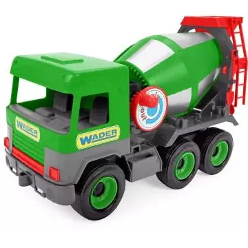 Expressz szállítás Middle Truck - zöld betonkeverő - kartondobozban