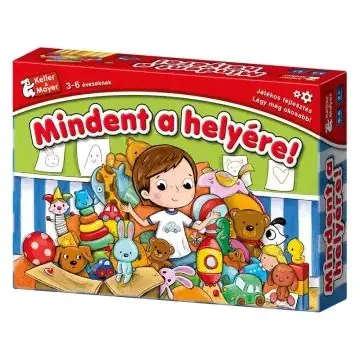 Mindent a helyére oktató játék Rendeld meg most