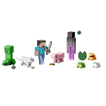 Minecraft Craft-A-Block figurák - többféle Árcsökkenés