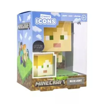 Gyors szállítás Minecraft Alex éjjeli lámpa
