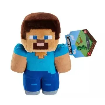 Ne maradj le Minecraft Steve plüssfigura - 20 cm
