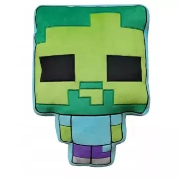 Gyors kiszállítás Minecraft Zombi formapárna - 45 cm