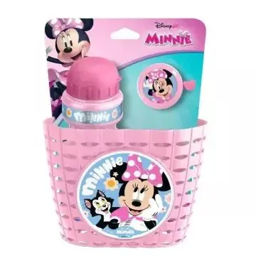 Minnie egér mintájú biciklis kiegészítő szett Kedvezmény
