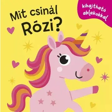 Szezonális akció Mit csinál Rózi? - interaktív könyv