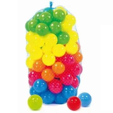 Mochtoys Műanyag labda szett hálóban - 100 db-os Szuper akció