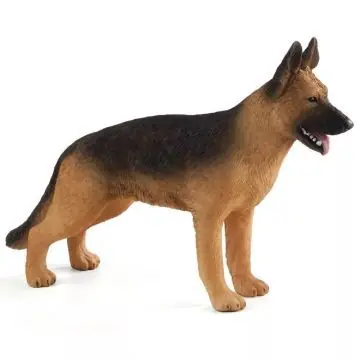 Olcsóbb Mojo Német juhászkutya állatfigura - 9 cm