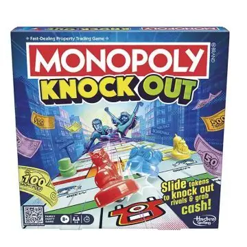 Monopoly Knockout társasjáték - Szlovén nyelvű Outlet