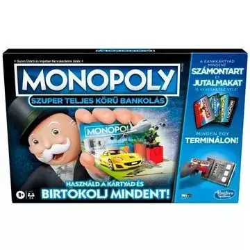 Monopoly Szuper teljes körű bankolás Akciós ár