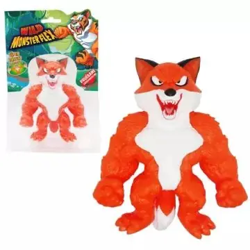 Szezonális akció Monsterflex Vadállatok - nyújtható figura Foxy - róka