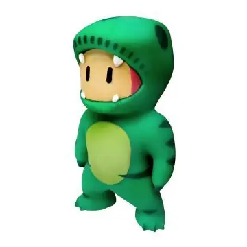 Akció Monsterflex Stumble Guys 2. széria nyújtható figura - T-Rex Guy