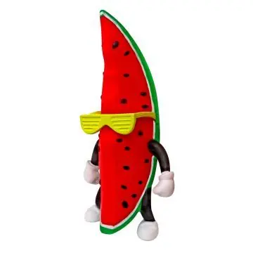 Gyors kiszállítás Monsterflex Stumble Guys 2. széria nyújtható figura - Watermelon Guy