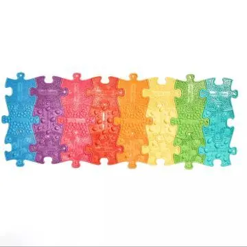 Muffik Szenzoros nano puzzle szett - szivárvány, 24 db-os Újdonság