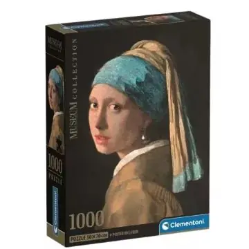 Árengedmény Múzeum Lány gyöngyfülbevalóval puzzle - 1000 darabos