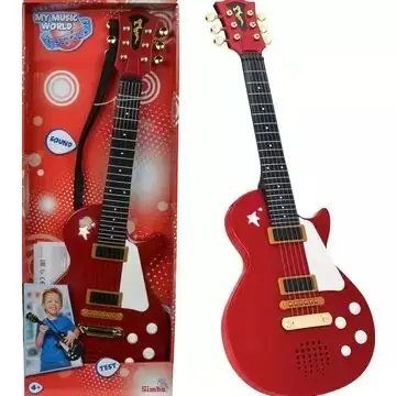 My Music World Rock Gitár - bordó Vedd meg most