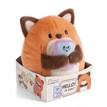 Legnépszerűbb Mymochi Geeks, a róka videójátékkal - 16 cm, díszdobozban