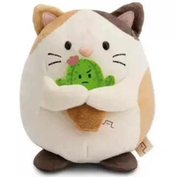 Árcsökkenés Nici MyMochi Angy plüss cica, kaktusszal - 27 cm