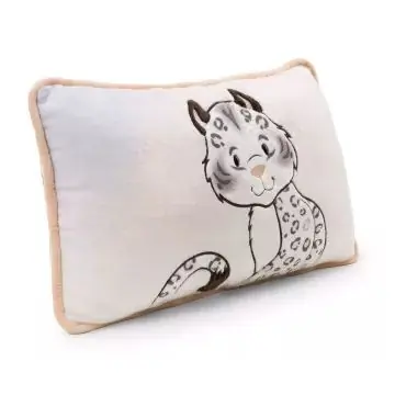 Kiárusítás Nici Eleni Snowbell hópárduc párna - 43 x 25 cm