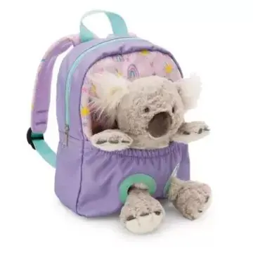Biztonságos fizetés Nici Hátizsák koala plüssel - lila, 25 cm