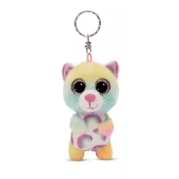 Nici Miss Mellie, a cica plüss kulcstartó - 9 cm Kedvezményes ár