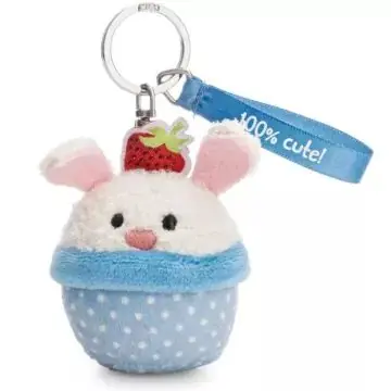Végkiárusítás Nici Muffin nyuszi plüss kulcstartó - 7 cm