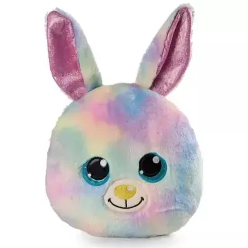 Nici Rainbow Candy nyuszi plüss párna - 32 x 32 cm Biztonságos fizetés