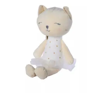 Korlátozott ajánlat Nicotoy Sparkle bébiplüss - Cica, 30 cm