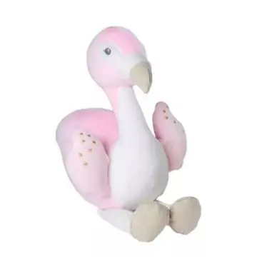 Korlátozott ajánlat Nicotoy Sparkle bébiplüss - Flamingó, 30 cm