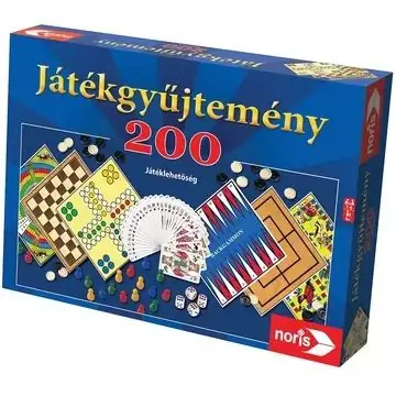 Noris 200 db-os játékgyűjtemény - új kiadás Biztonságos vásárlás