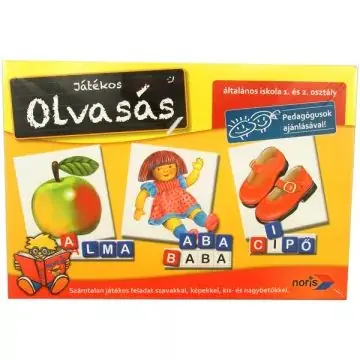 Újdonság Noris Játékos olvasás oktatójáték