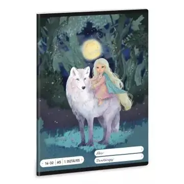 Legkelendőbb Northern Lights Vonalas füzet - 1. osztályos, A/5-ös