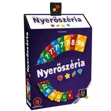 Nyerőszéria társasjáték Akció