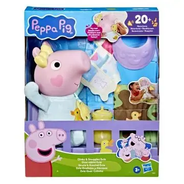 Peppa Malac röfögő és gügyögő Evie plüss Prémium